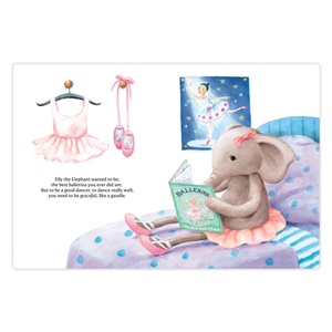 Jellycat- Elly Ballerina Book (open)-3