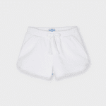 Chenille Shorts White