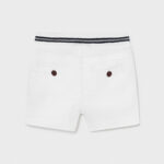 Shorts with belt White