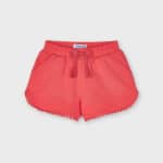 Chenille Shorts Coral