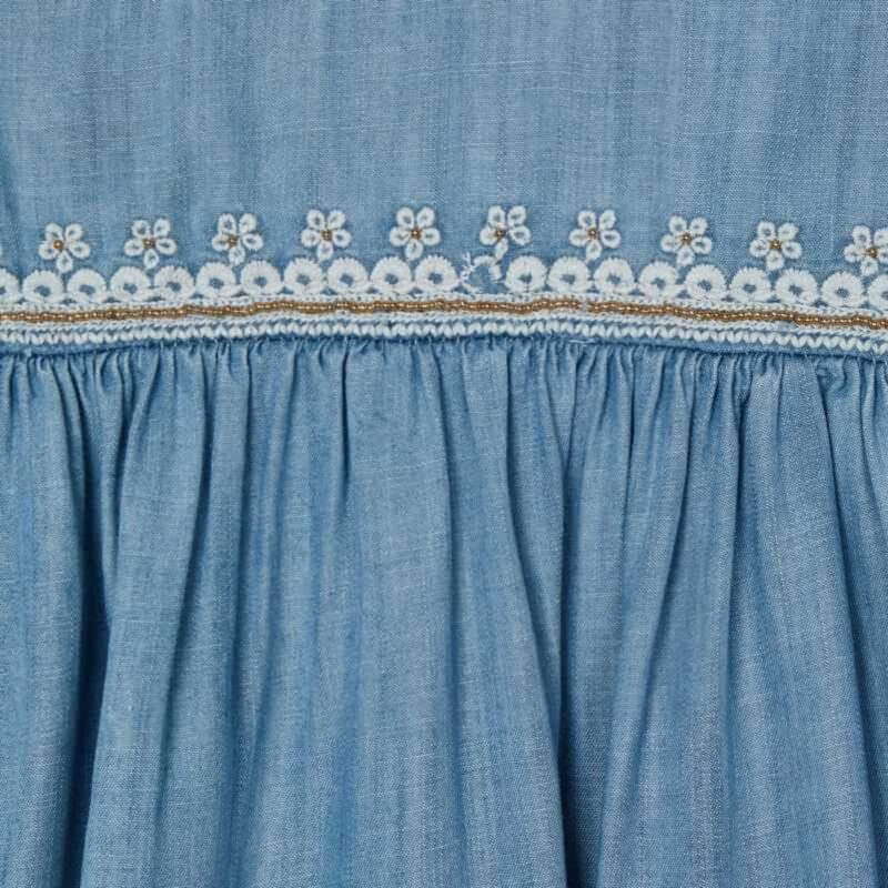 ECOFRIENDS Embroidered Tencel Dress