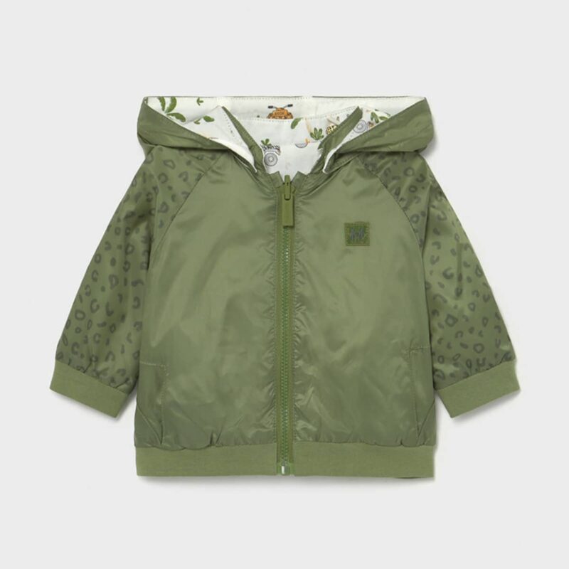 Ecofriendse reversible windbreaker jacket