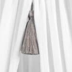 Canopy With Grey Tassels