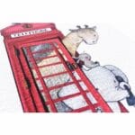 BRITISH RED TELEPHONE BOX PRINT FOR A KID'S ROOM