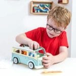 Wooden Holiday Campervan Toy
