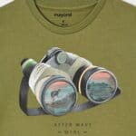 Play With Short Sleeve Binocular T-Shirt Green