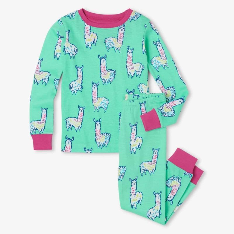 Adorable Alpacas Organic Cotton Pajama Set
