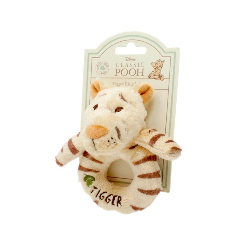 Acre Wood Tigger Ring Rattle