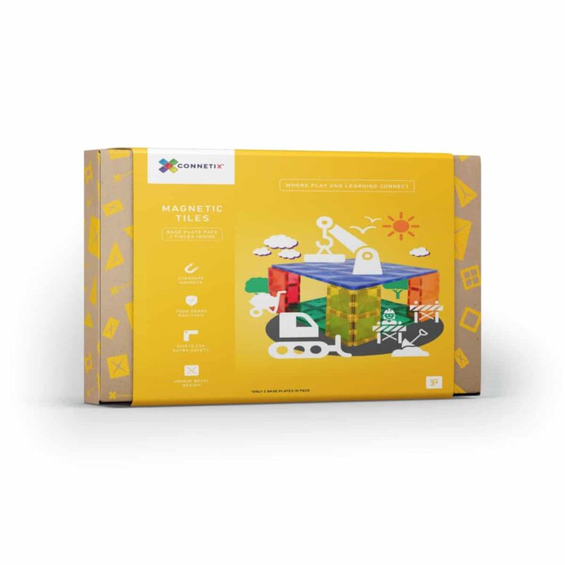 Connetix 2 Piece Base Plate Pack