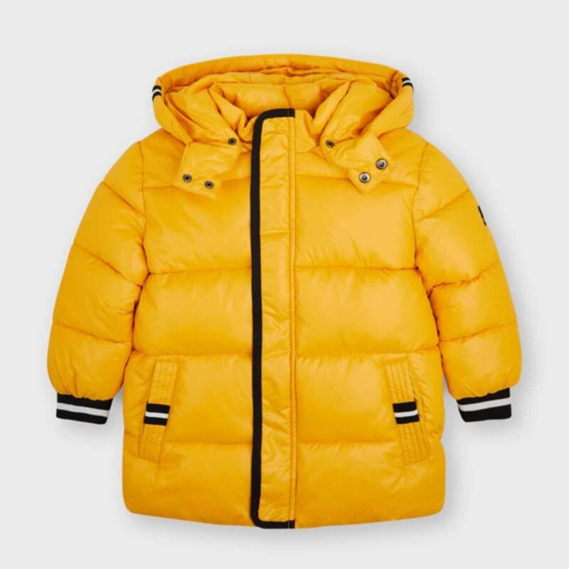 Honey Yellow Padded Coat - Image 2