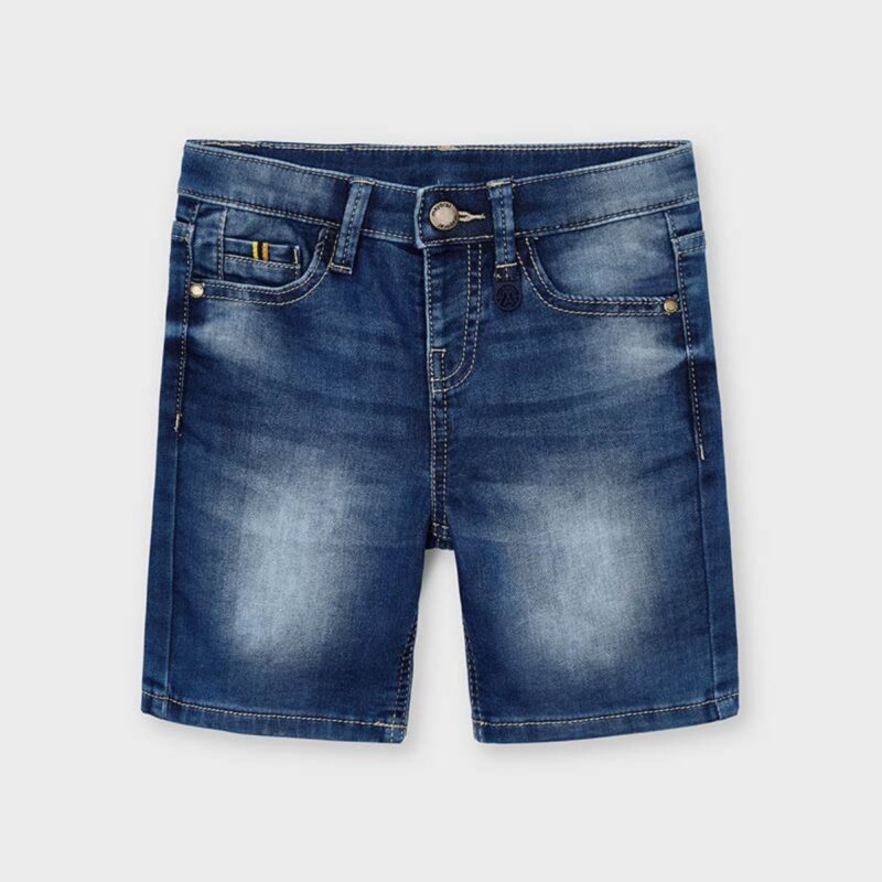 Soft Denim Shorts