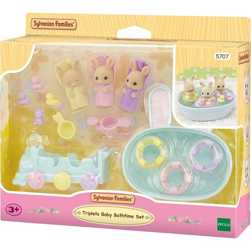Triplets Baby Bathtime Set