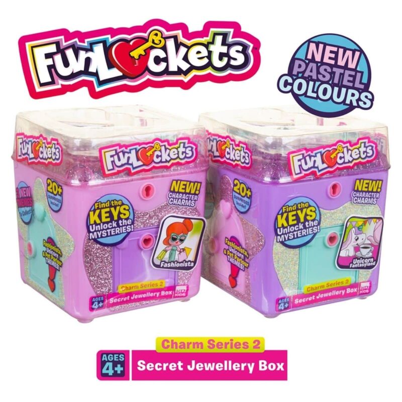 Funlockets Secret Box with 3D Charms