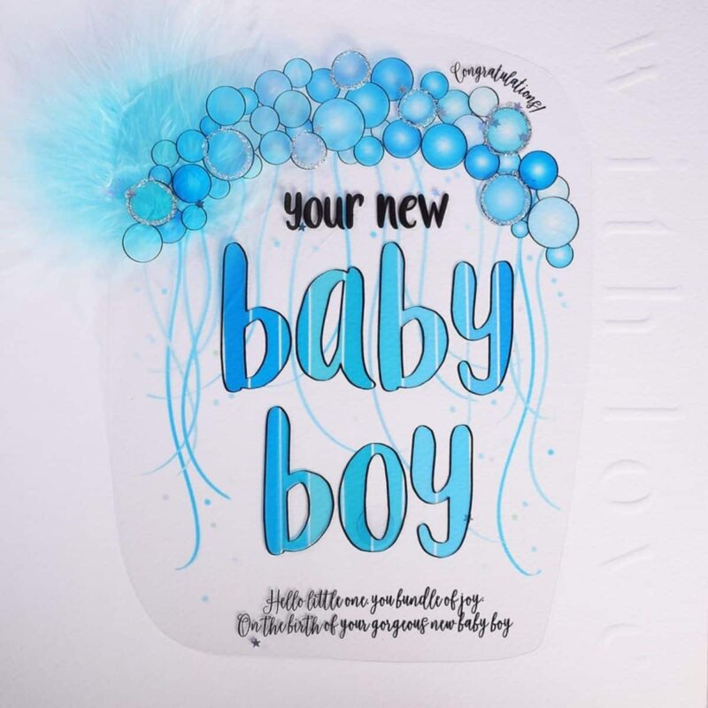 Your New Baby Boy Card