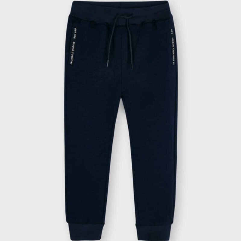 Long Joggers Navy Blue - Image 2