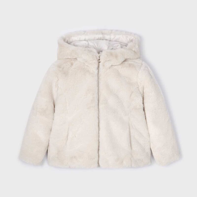 Girls Faux Fur Coat
