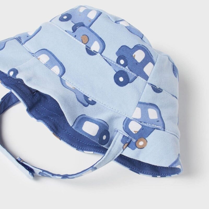 Blue Cotton Dungaree Set - Image 4