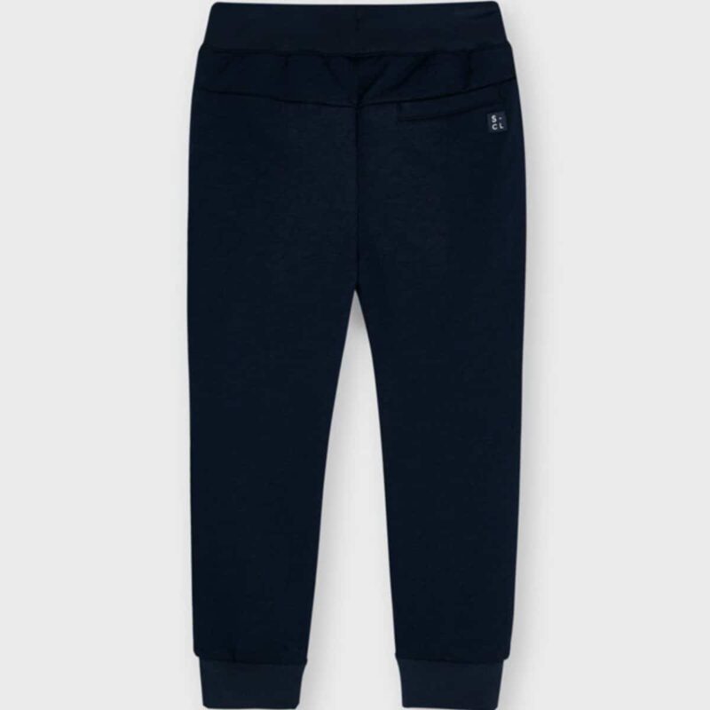 Long Joggers Navy Blue - Image 3