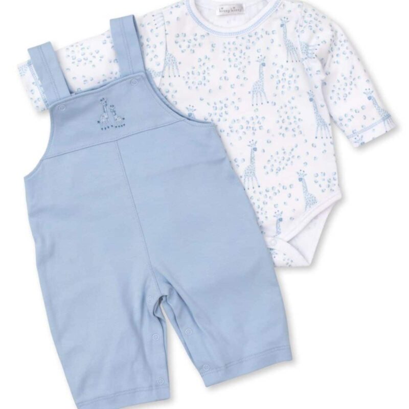 Cotton Giraffe Dungarees Set - Image 2