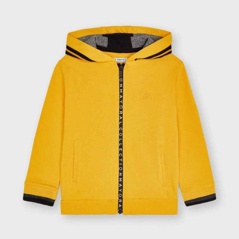 Boys Yellow Zip-Up Top - Image 2