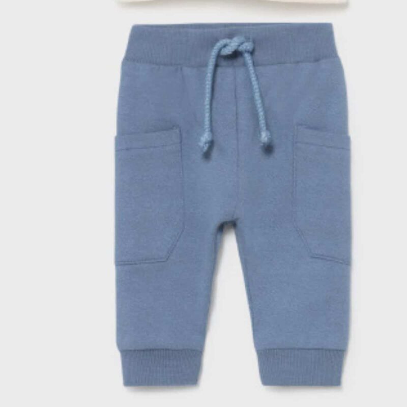 Blue Giraffe Knit Set - Image 3