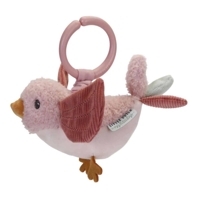 Pull and Shake Pink Bird