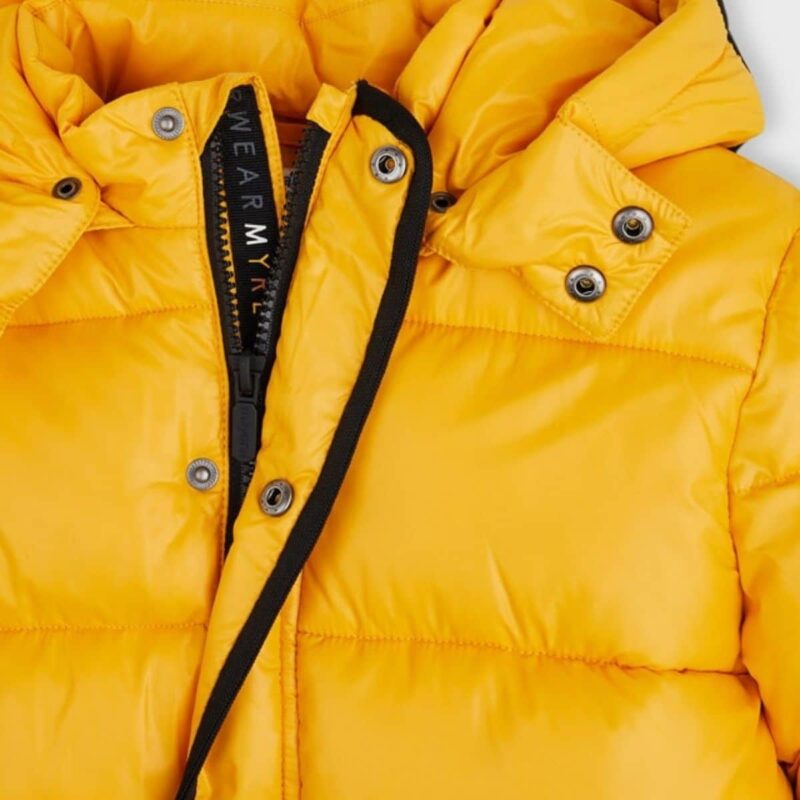 Honey Yellow Padded Coat - Image 5