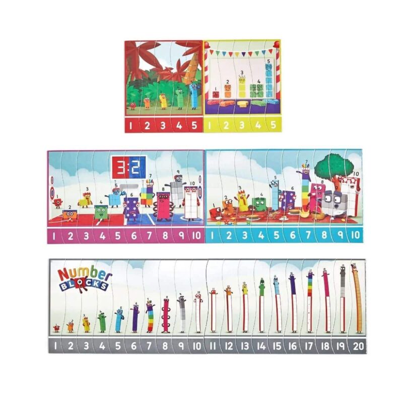 Learning Resources Numberblocks Sequencing Puzzle Set - Image 3