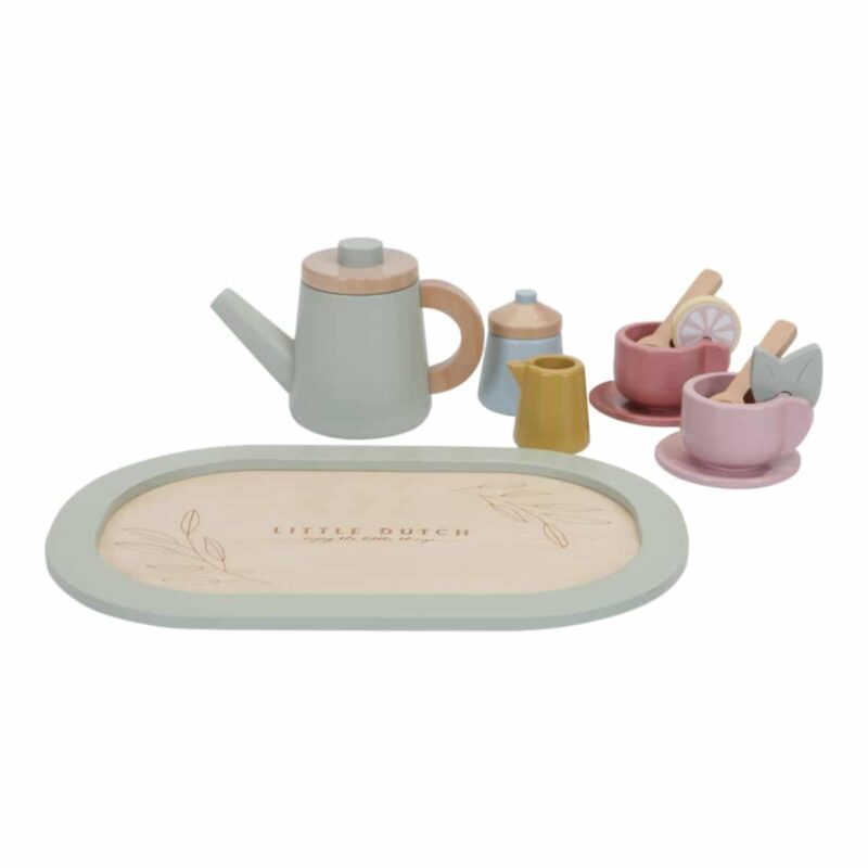 Wooden Tea Set