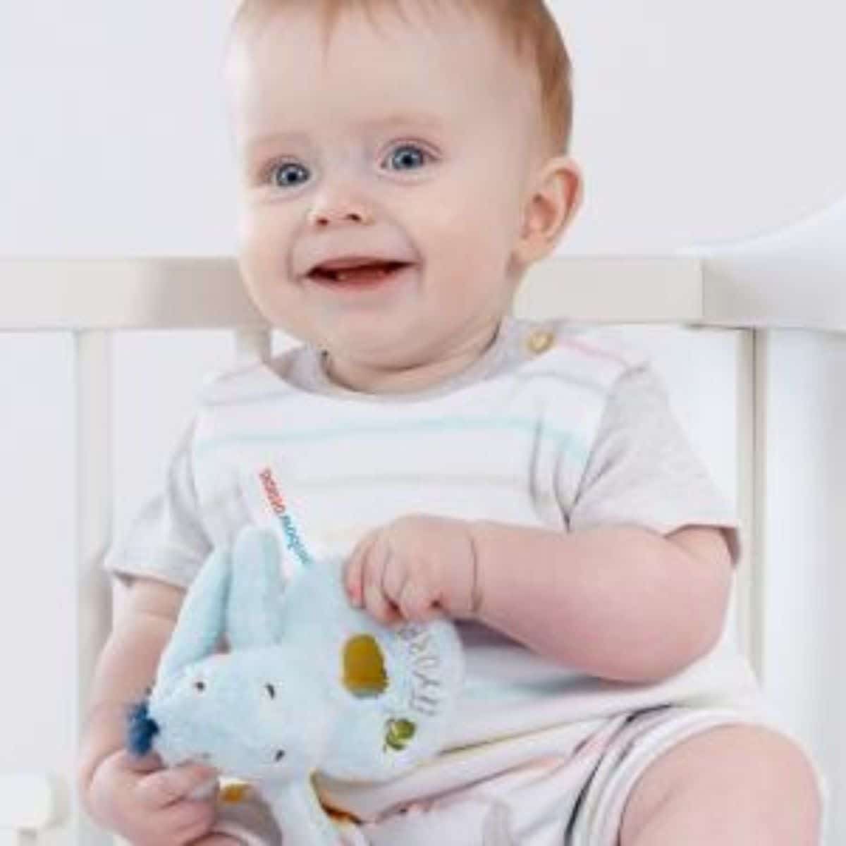 Winnie the Pooh Blue Eeyore Ring Rattle - Image 4
