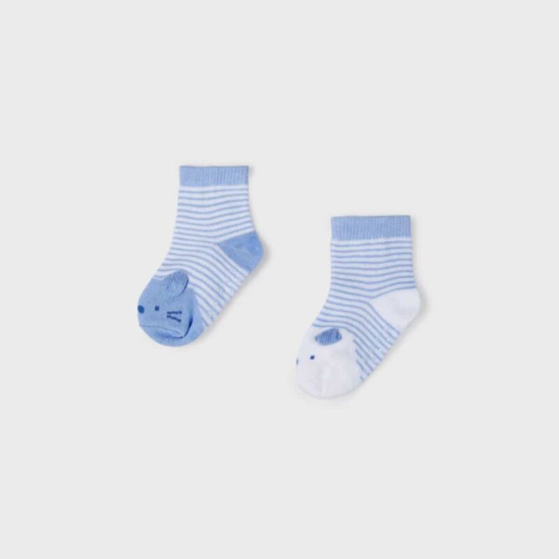 Baby Boy Non-Slip Socks Blue