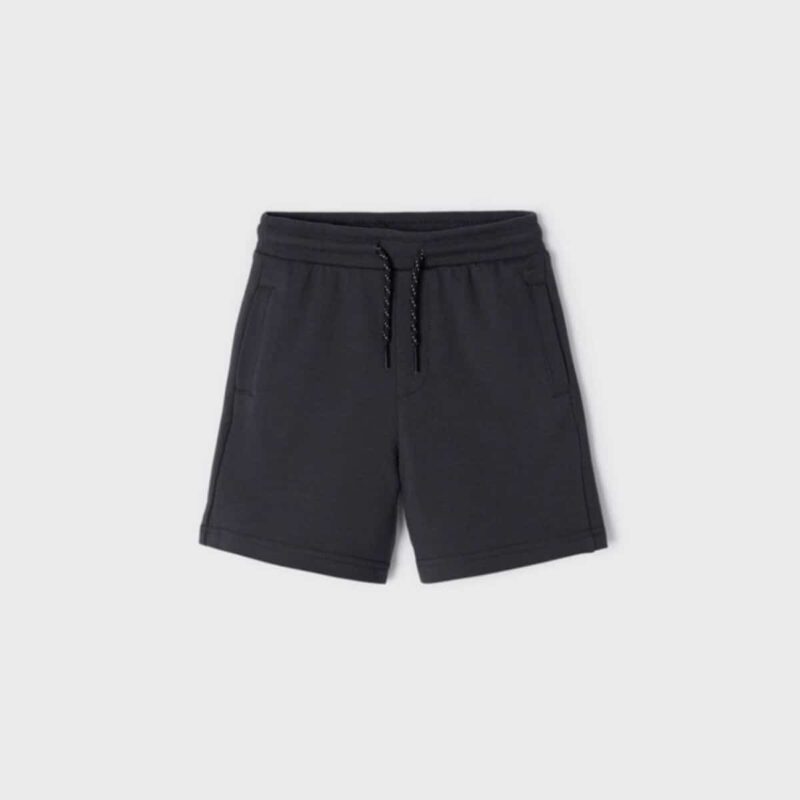 Boys Navy Blue Cotton Shorts