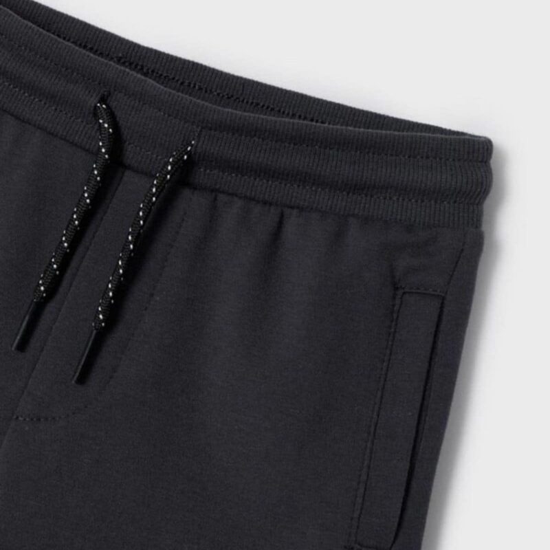 Boys Navy Blue Cotton Shorts - Image 3