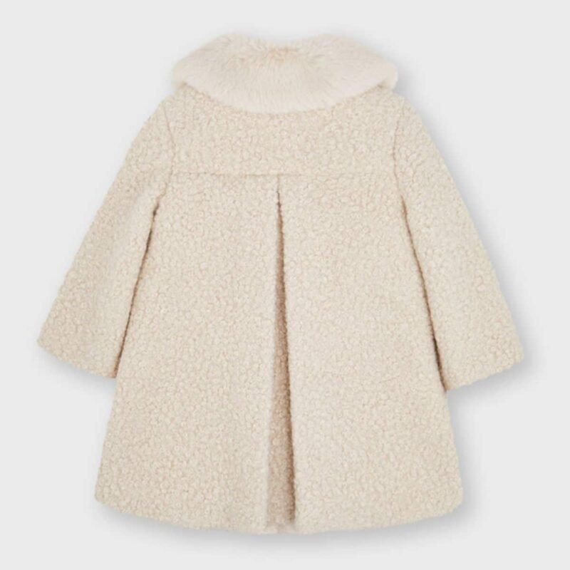 Furry coat Almond - Image 3