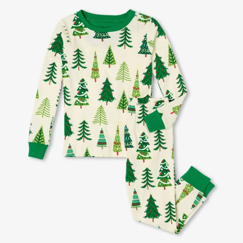 Ivory Festive Cotton Pyjamas