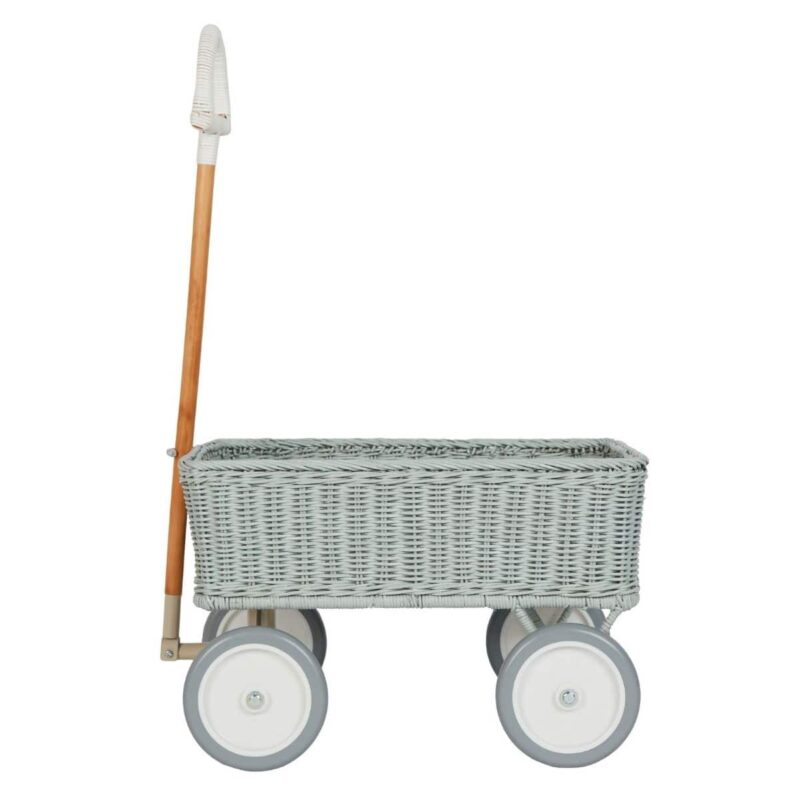 Rattan Wonder Wagon Vintage Blue - Image 3
