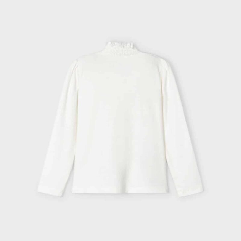 Girl Print Mock Neck T-shirt - Image 2