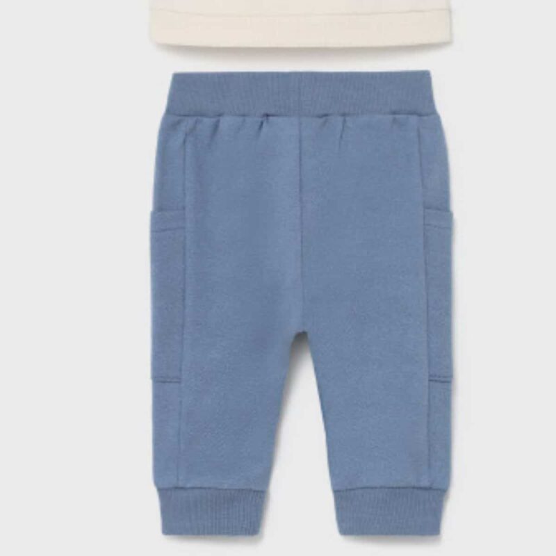 Blue Giraffe Knit Set - Image 4