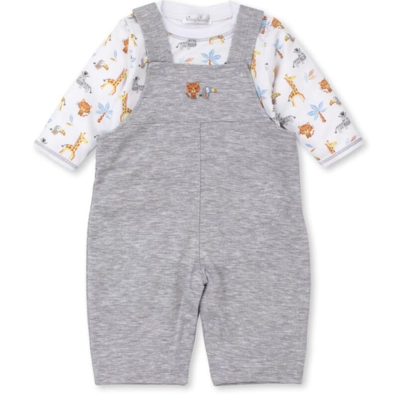 Cotton Jungle Dungaree Set