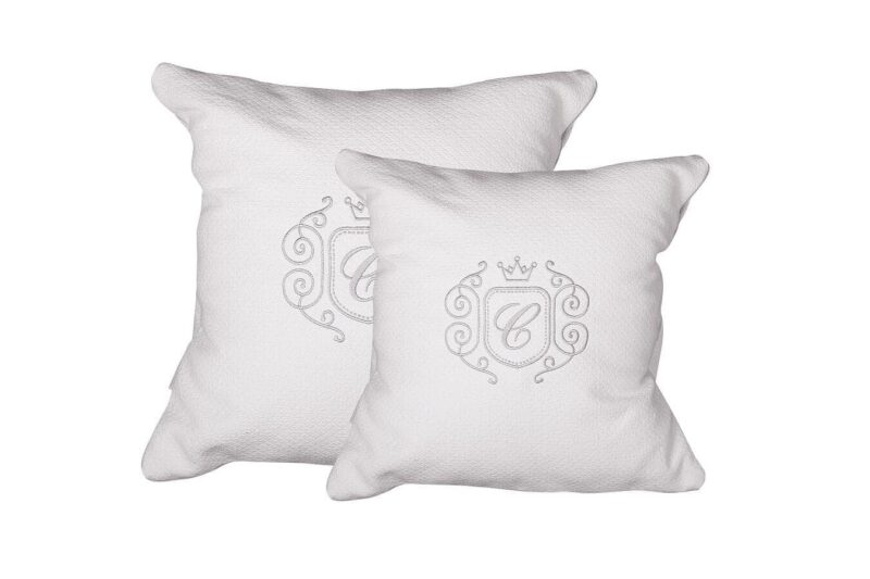 White Large Cushion