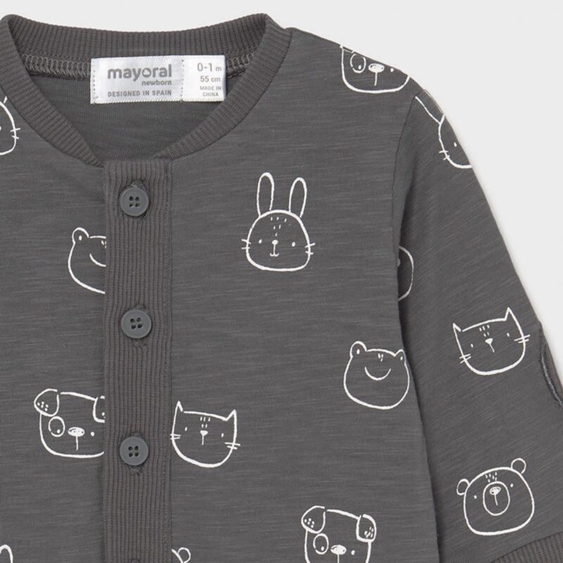 Pyjamas with pockets Anthracite - Image 3