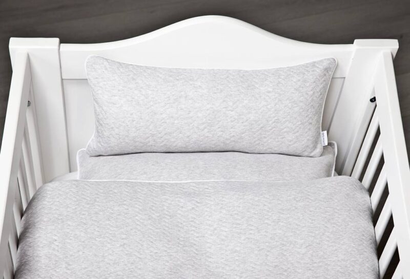 Star Grey Melange Duvet Cover Set - Image 3