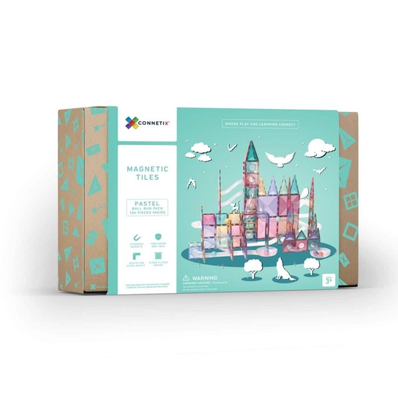 Connetix 120 Piece Pastel Creative Pack