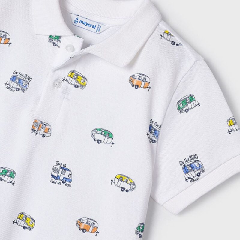 White Polo Little Vans - Image 3