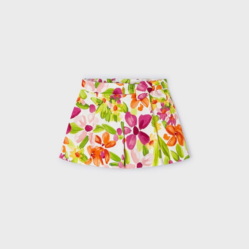 Multicolour Cotton Short
