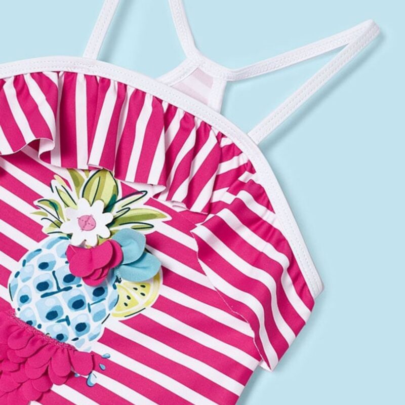 Swimsuit Pink Stripe - Image 3