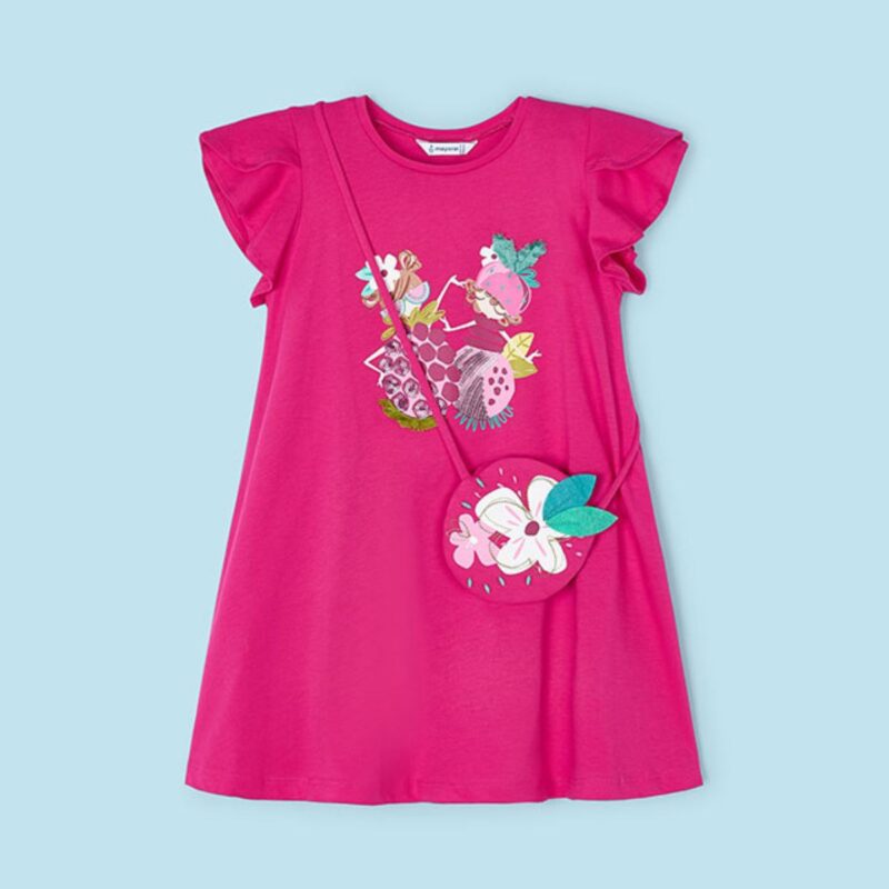 Pink Tutti Fruit Handbag Dress