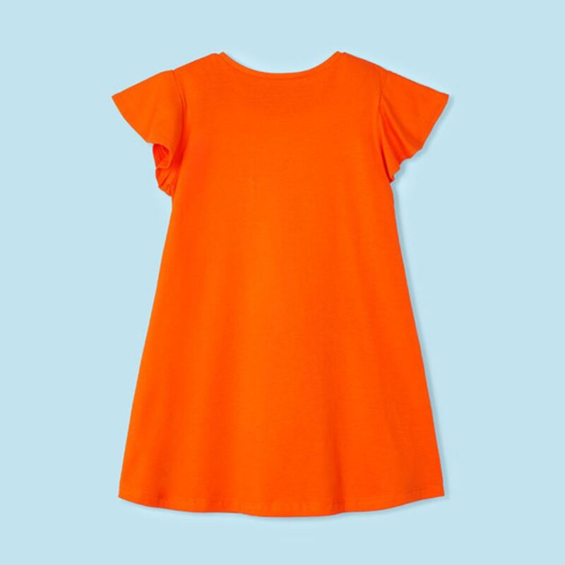 Orange Tutti Fruit Handbag Dress - Image 2