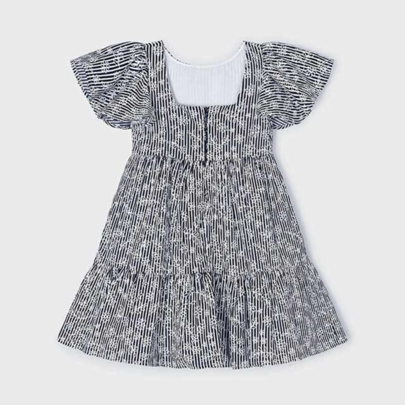 Stripes and Flowers Dress - Image 2