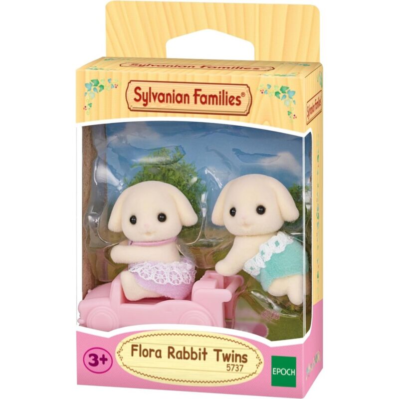 Flora Rabbit Twins Dollhouse Playsets - Image 2